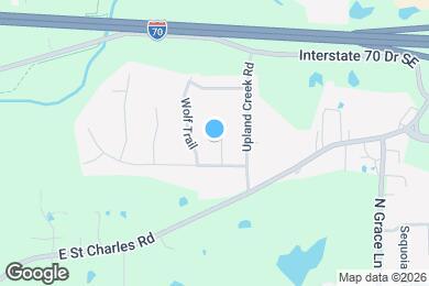 Map image of the property - 605 Adens Woods Ct