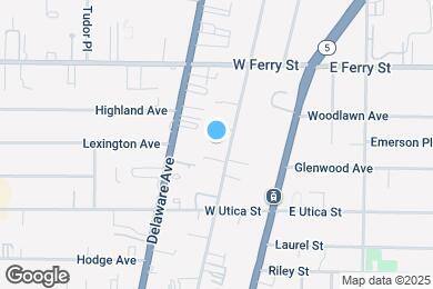 Map image of the property - 390 Linwood Ave