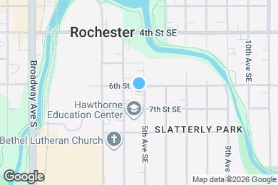 Map image of the property - 607 5th Ave SE