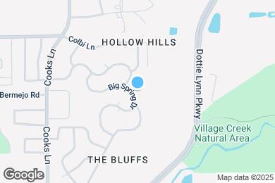 Map image of the property - 2545 Big Spring Dr