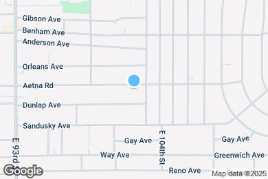Map image of the property - 10112 Aetna Rd