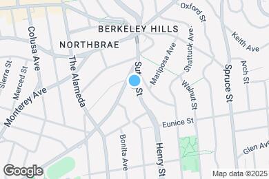 Map image of the property - 1132 Sutter St