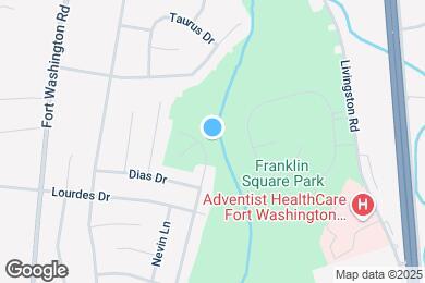 Map image of the property - 1 Asbury Dr