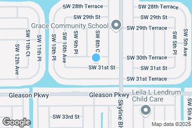 Map image of the property - 833 SW 31st St