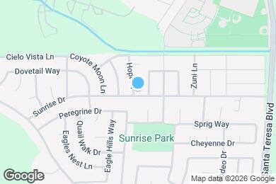 Map image of the property - 9718 Hopi Ln