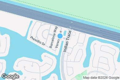 Map image of the property - 1492 Veracruz Ln