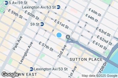 Map image of the property - 224 E 59th St
