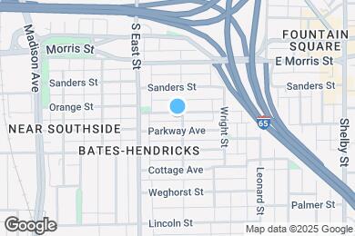 Map image of the property - 623 Orange St