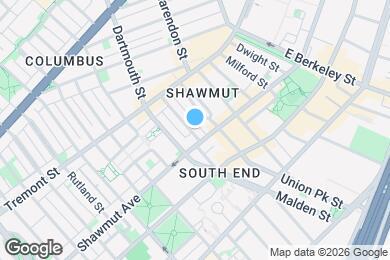 Map image of the property - 11 Upton St