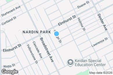 Map image of the property - 11721 Otsego St
