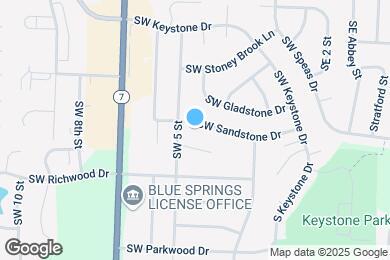 Map image of the property - 400 SW Sandstone Dr