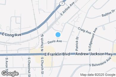 Map image of the property - Gastonia Groves