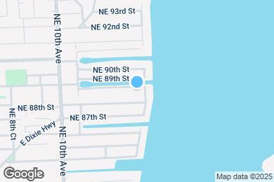 Map image of the property - 1230 NE 89th St