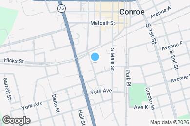 Map image of the property - 112 S San Jacinto St