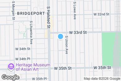 Map image of the property - 3325 S Emerald Ave