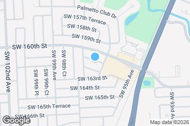 Map image of the property - 9720 SW 161st St
