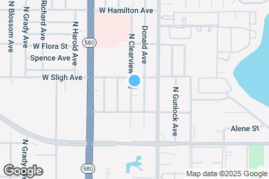 Map image of the property - 6813 N Clearview Ave