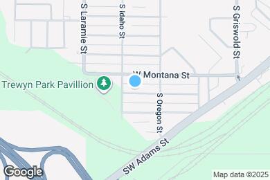 Map image of the property - 2909 W Wyoming St