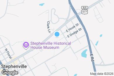 Map image of the property - 804 E Hook St