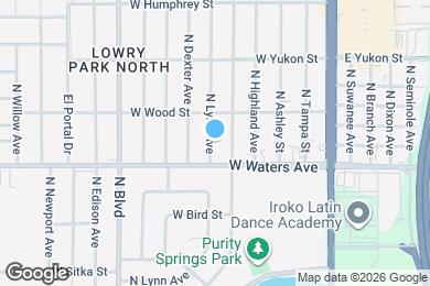 Map image of the property - 8409 N Lynn Ave