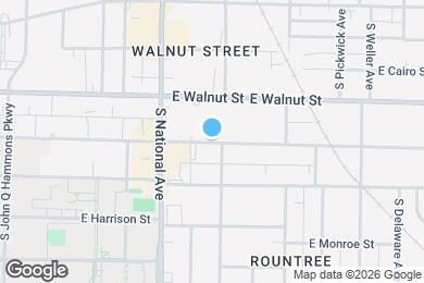 Map image of the property - 1257 E Elm St