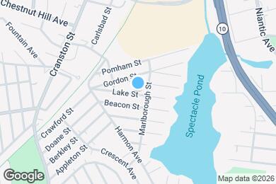 Map image of the property - 74 Lake St