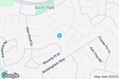 Map image of the property - 1323 May Oak Cir