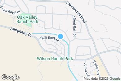 Map image of the property - 2309 Split Rock Dr