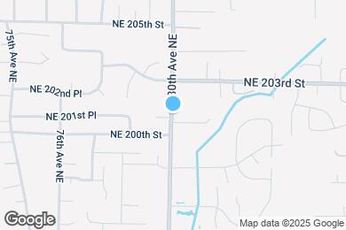 Map image of the property - 20034 80th Ave NE