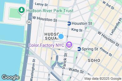 Map image of the property - 61 Vandam St