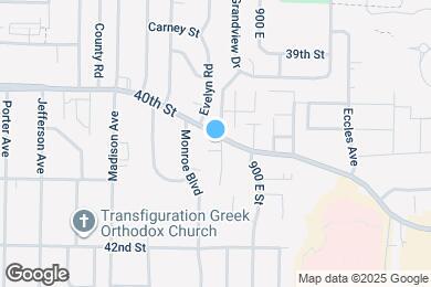 Map image of the property - 825 40th St