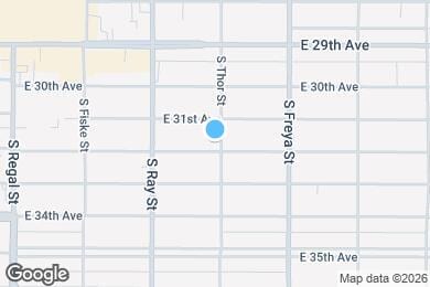 Map image of the property - 3329 E 32nd Ave
