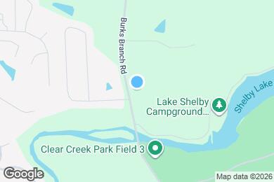 Map image of the property - 1645 Burks Branch Rd