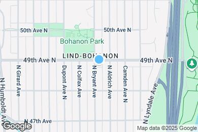 Map image of the property - 4850 N Bryant Ave