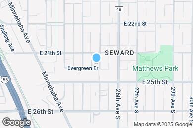 Map image of the property - 2416 25th Ave S