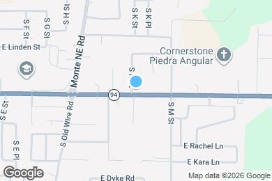 Map image of the property - 1815 S K St