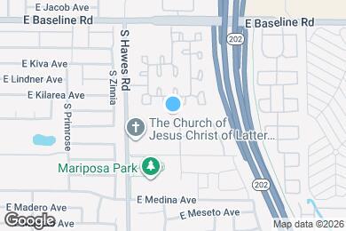Map image of the property - 8502 E Kiowa Ave