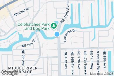 Map image of the property - 1997 NE 15th Ave
