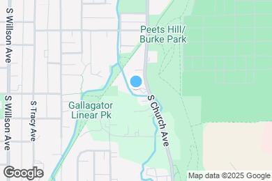Map image of the property - 719 S Church Ave