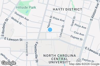 Map image of the property - Room in House on Dupree St