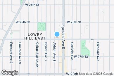 Map image of the property - 2559 Aldrich Ave S