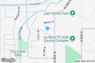 Map image of the property - 225 Hansen Ridge Dr