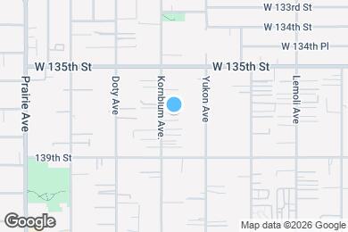 Map image of the property - 13628 Kornblum Ave.