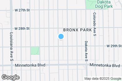 Map image of the property - 2841 Georgia Ave S