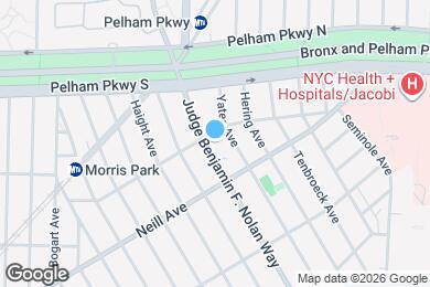 Map image of the property - 1144 Lydig Ave
