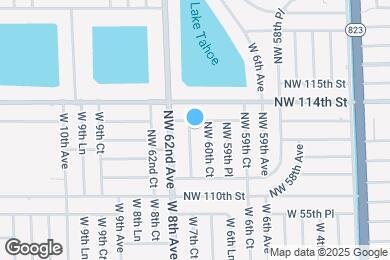 Map image of the property - 11235 NW 61st Ave