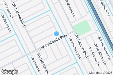 Map image of the property - 807 SW California Blvd