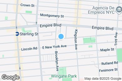 Map image of the property - 492 Lefferts Ave