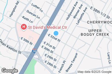 Map image of the property - 1204 E 32nd St