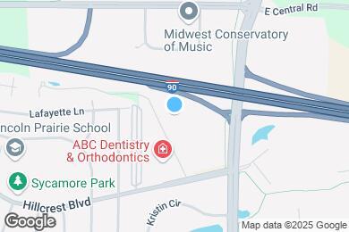 Map image of the property - Furnished Studio - Schaumburg